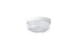 OSMONT ELE50020 ELEKTRA 3 K stropní/nástěnné průmyslové plastové svítidlo bílá / čirá IP54 25W E27