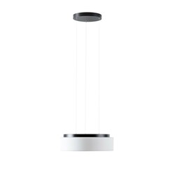 OSMONT ERI67394 ERIS LE3 závěsné skleněné svítidlo černá / bílá IP40 3000 K 34W LED