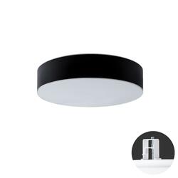 OSMONT ERI67664 ERIS CV4 stropní/nástěnné skleněné polovestavné svítidlo bílá / bílo - černá IP44 4000 K 54W LED
