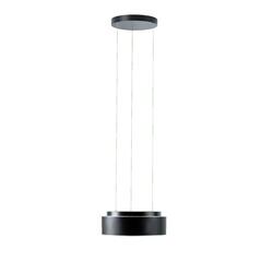 OSMONT ERI67887 ERIS LEC2 závěsné skleněné svítidlo černá / bílo - černá IP40 4000 K 18W LED
