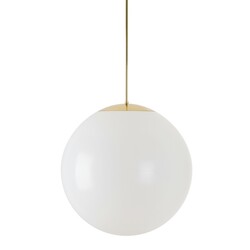 OSMONT ISI62470 ISIS P4 HP závěsné plastové svítidlo mosaz leštěná / bílá IP40 3000 K 59W LED