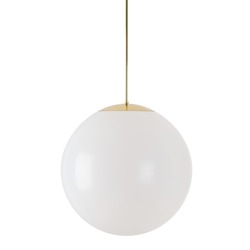 OSMONT ISI62477 ISIS P4 HP závěsné plastové svítidlo mosaz leštěná / bílá IP40 3000 K 58W LED DALI