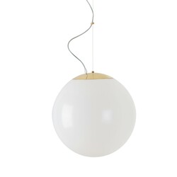 OSMONT ISI63008 ISIS L3 HP závěsné plastové svítidlo mosaz leštěná / bílá IP40 3000 K 52W LED