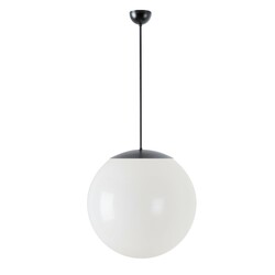 OSMONT ISI63316 ISIS S4 PM závěsné plastové svítidlo černá / bílá IP40 40W E27