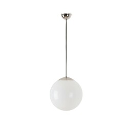 OSMONT ISI63381 ISIS P2 PM závěsné plastové svítidlo nerez leštěná / bílá IP40 3000 K 20W LED