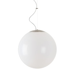 OSMONT ISI63538 ISIS L4 HP závěsné plastové svítidlo nerez broušená / bílá IP40 4000 K 58W LED DALI