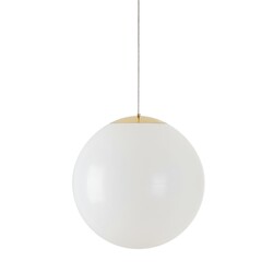 OSMONT ISI63554 ISIS S4 HP závěsné plastové svítidlo mosaz leštěná / bílá IP40 4000 K 59W LED