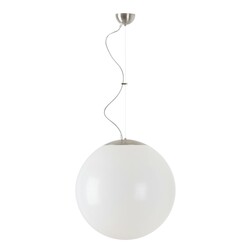 OSMONT ISI64249 ISIS L4 PM závěsné plastové svítidlo nerez broušená / bílá IP40 3000 K 41W LED