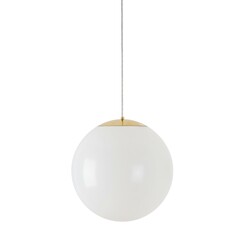 OSMONT ISI64339 ISIS S3 PM HP závěsné plastové svítidlo mosaz leštěná / bílá IP40 3000 K 52W LED