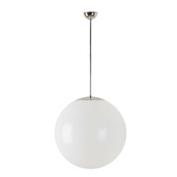 OSMONT ISI64549 ISIS P4 PM závěsné plastové svítidlo nerez leštěná / bílá IP40 4000 K 41W LED