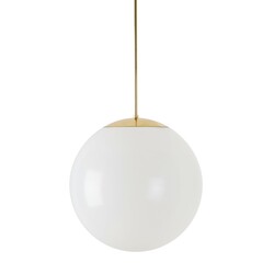 OSMONT ISI64596 ISIS P3 PM HP závěsné plastové svítidlo mosaz leštěná / bílá IP40 4000 K 52W LED