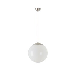 OSMONT ISI66736 ISIS S2 závěsné plastové svítidlo nerez broušená / bílá IP40 4000 K 20W LED