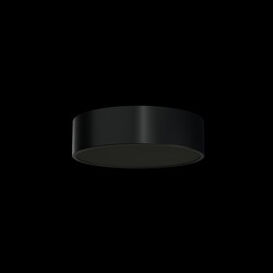 OSMONT KRU60550 KRUGER 1 FC stropní/nástěnné plastové svítidlo černá IP40 4000 K 18W LED