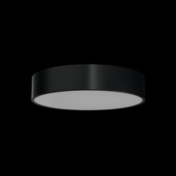 OSMONT KRU60588 KRUGER 2 FO stropní/nástěnné plastové svítidlo černá IP40 4000 K 34W LED nouzové kombinované 3 h