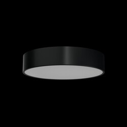 OSMONT KRU60762 KRUGER 2 FOP stropní/nástěnné plastové svítidlo černá IP40 4000 K 34W LED nouzové kombinované 3 h