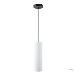 OSMONT KUM68906 KUMA S3 závěsné skleněné svítidlo černá / bílá IP20 4000 K 64W LED