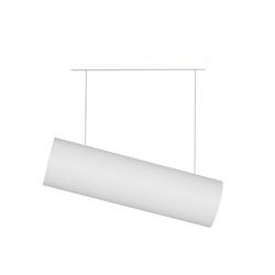 OSMONT KUM70486 KUMA LE3 závěsné skleněné svítidlo bílá IP20 3000 K 31W LED DALI