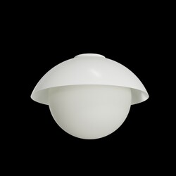 OSMONT LUK60012 LUKIDA 3 stropní/nástěnné skleněné svítidlo bílá IP65 3000 K 27W LED