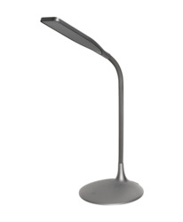 LEDVANCE stolní lampa do kanceláře Panan Disc Single šedá DIM 3000K 4058075472754