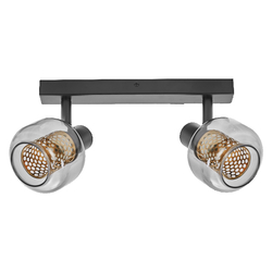 LEDVANCE stropní svítidlo Decor Spot Firefly 2x2,8 W E14 stmívatelné 2700 K černé