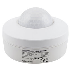 LEDVANCE stropní pohybové čidlo DALI-2, infračervené, 10-22,5 V, detekce 24 m