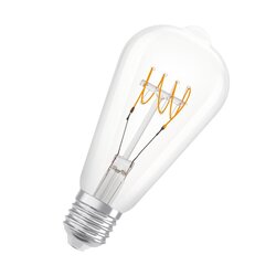LEDVANCE LED žárovka Vintage 1906 Edison 4,8 W E27 220-240 V stmívatelná 2700 K čirá