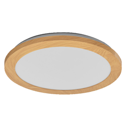 LEDVANCE stropní LED svítidlo Orbis Disc 22 W 220-240 V 30 cm CCT IP44 dřevo