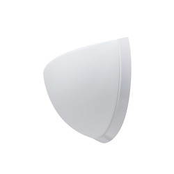 OSMONT NEL59454 NELA DL2 nástěnné skleněné svítidlo bílá IP43 3000 K 15W LED HF