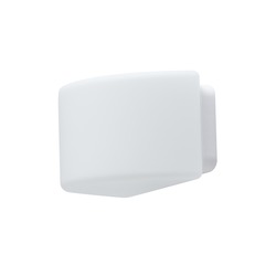 OSMONT NEV59237 NEVA 1 stropní/nástěnné skleněné svítidlo bílá IP43 3000 K 8W LED