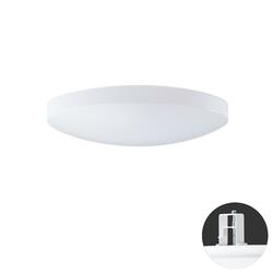 OSMONT SAG52581 SAGITA V1 stropní/nástěnné plastové polovestavné svítidlo bílá IP44 25W E27 HF