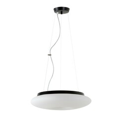 OSMONT SAT60954 SATURN L2 závěsné skleněné svítidlo černá / bílá IP20 4000 K 31W LED