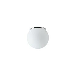 OSMONT STY61723 STYX 1 stropní/nástěnné skleněné svítidlo chrom / bílá IP65 4000 K 8W LED