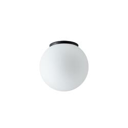 OSMONT STY61726 STYX 2 stropní/nástěnné skleněné svítidlo černá / bílá IP65 4000 K 8W LED