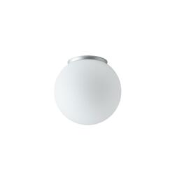 OSMONT STY61727 STYX 2 stropní/nástěnné skleněné svítidlo stříbrná / bílá IP65 4000 K 8W LED