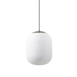 OSMONT TAN62281 TANIA P1 HP závěsné skleněné svítidlo nerez broušená / bílá IP40 3000 K 52W LED