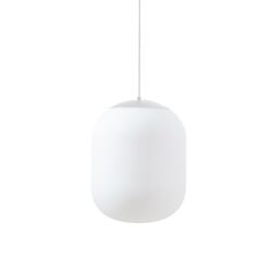 OSMONT TAN62380 TANIA S1 HP závěsné skleněné svítidlo bílá IP40 3000 K 52W LED