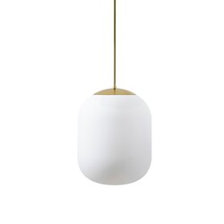 OSMONT TAN62761 TANIA P1 HP závěsné skleněné svítidlo mosaz leštěná / bílá IP40 4000 K 52W LED