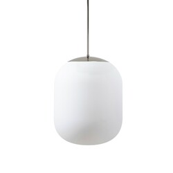 OSMONT TAN62824 TANIA P2 HP závěsné skleněné svítidlo nerez leštěná / bílá IP40 4000 K 59W LED