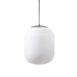 OSMONT TAN62825 TANIA P2 HP závěsné skleněné svítidlo nerez leštěná / bílá IP40 4000 K 58W LED DALI