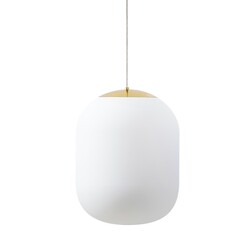OSMONT TAN62894 TANIA S2 HP závěsné skleněné svítidlo mosaz leštěná / bílá IP40 4000 K 59W LED