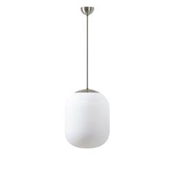 OSMONT TAN66431 TANIA P1 závěsné skleněné svítidlo nerez broušená / bílá IP40 3000 K 27W LED