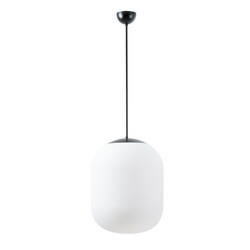 OSMONT TAN66456 TANIA P2 závěsné skleněné svítidlo černá / bílá IP40 3000 K 41W LED