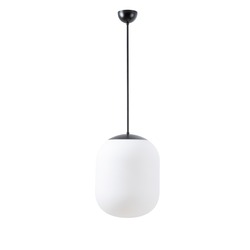 OSMONT TAN66909 TANIA P1 závěsné skleněné svítidlo černá / bílá IP40 4000 K 27W LED DALI