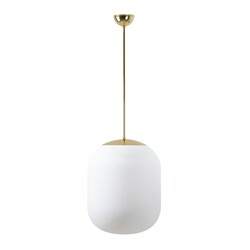 OSMONT TAN66972 TANIA P2 závěsné skleněné svítidlo mosaz leštěná / bílá IP40 4000 K 41W LED