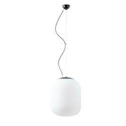 OSMONT TAN67326 TANIA L2 závěsné skleněné svítidlo černá / bílá IP40 3000 K 41W LED