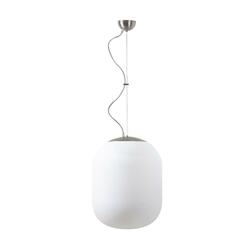 OSMONT TAN67344 TANIA L2 závěsné skleněné svítidlo nerez broušená / bílá IP40 3000 K 41W LED