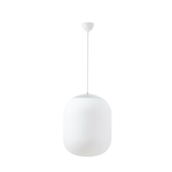 OSMONT TAN67350 TANIA S1 závěsné skleněné svítidlo bílá IP40 3000 K 27W LED