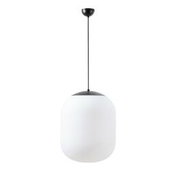OSMONT TAN67363 TANIA S2 závěsné skleněné svítidlo černá / bílá IP40 3000 K 41W LED