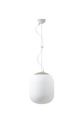 OSMONT TAN67800 TANIA L1 závěsné skleněné svítidlo bílá IP40 4000 K 27W LED