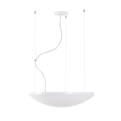 OSMONT TIT66346 TITAN L4 závěsné plastové svítidlo bílá IP40 3000 K 64W LED DALI